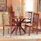 Baxton Studio Miela Modern and Contemporary Walnut Brown Finished Wood 5-Piece Dining Set 179-11388-10891-Zoro - alternate 9